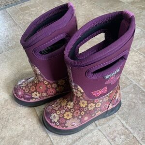 Purple Girls Bogs Boots